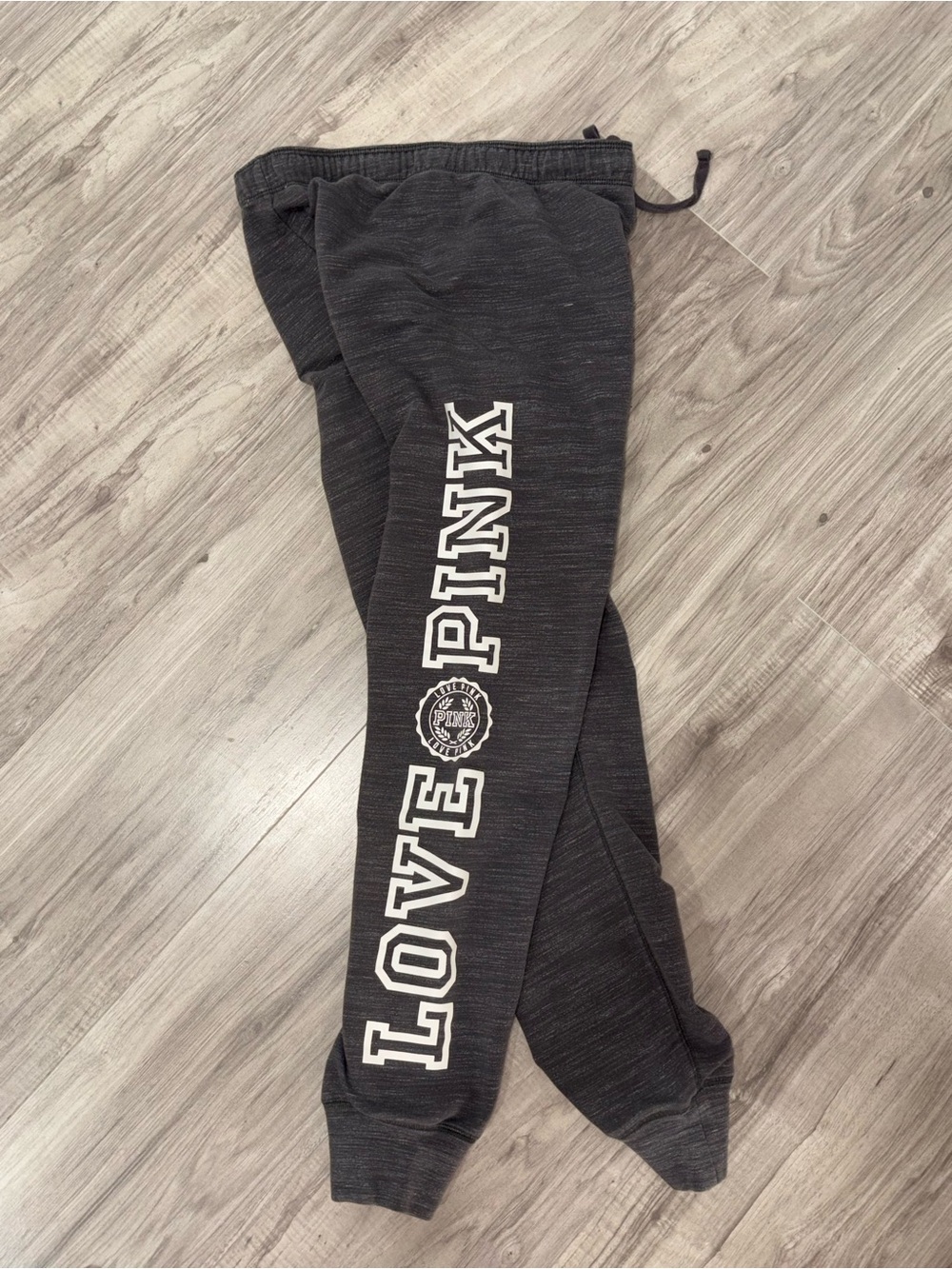 PINK Victorias Secret Gray Joggers S - Picture 4 of 4